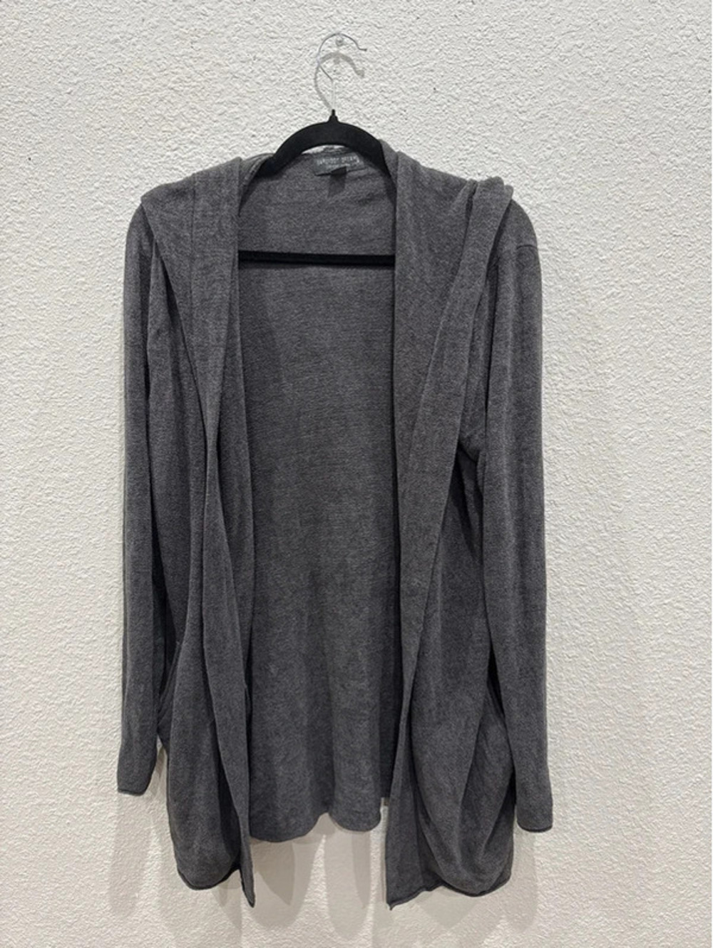 Barefoot Dreams CozyChic Ultra Lite Hooded Cardigan Medium